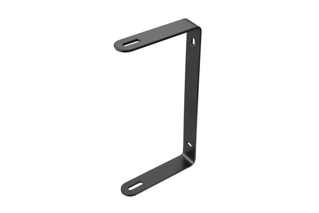 WBMINIS Black colored "U" bracket a Mini4/Mini4 WP speakers wall-mount rögzítésére 105°-ban rotatable Színe: RAL 9005