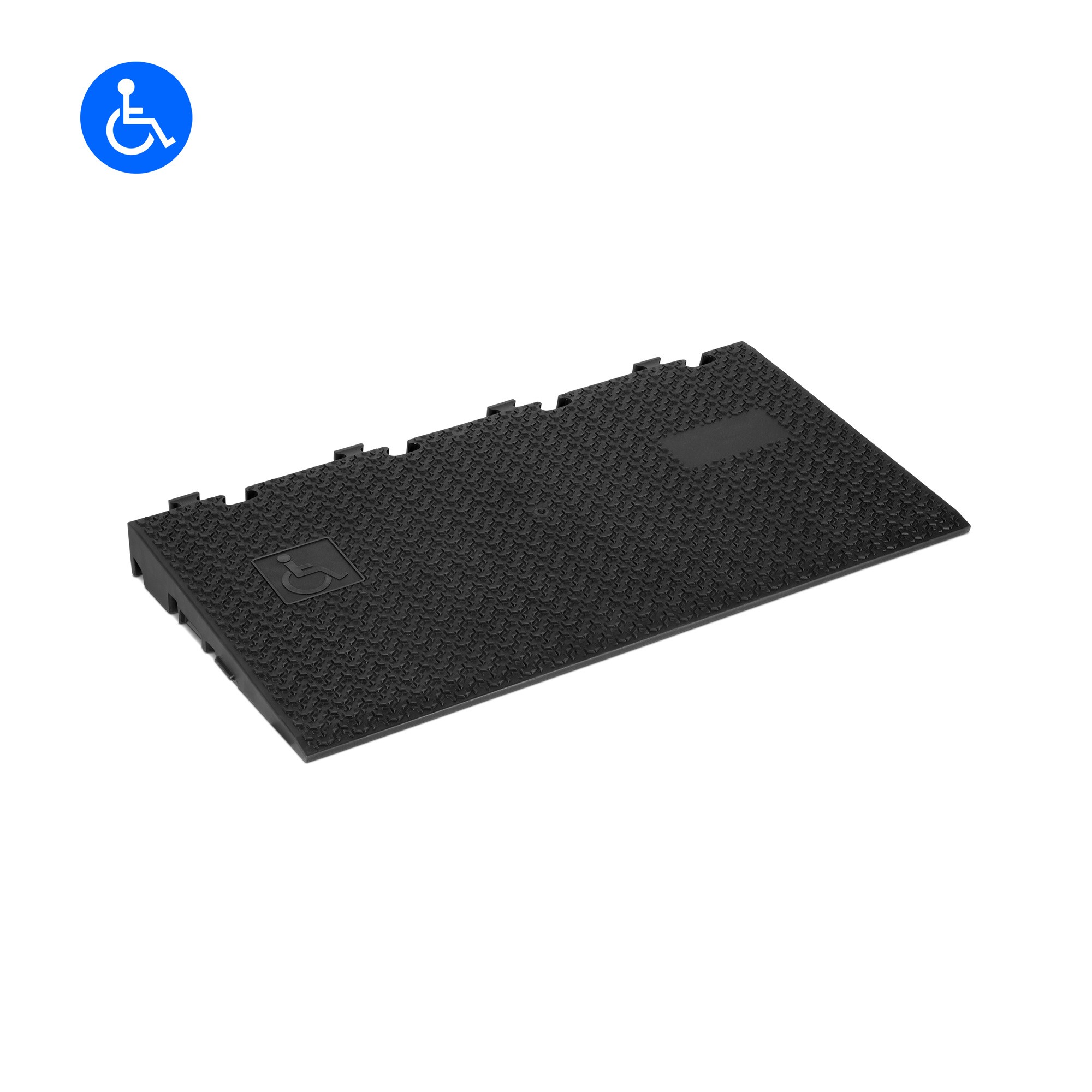 Defender 3 2D R - kerekesszék cable protector rámpa max. load 5 tonna, black