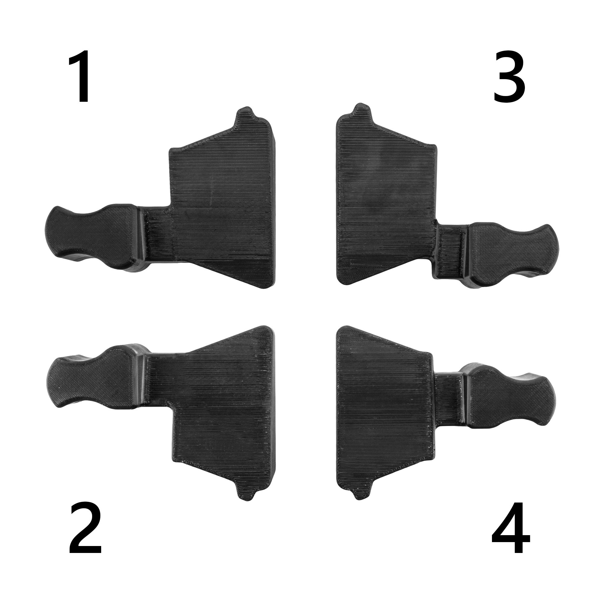 Defender MIDI 5 2D Adapterset - kerekesszék cable protector adapter kit a középrész/rámpa and a cable protector összekapcsolásához