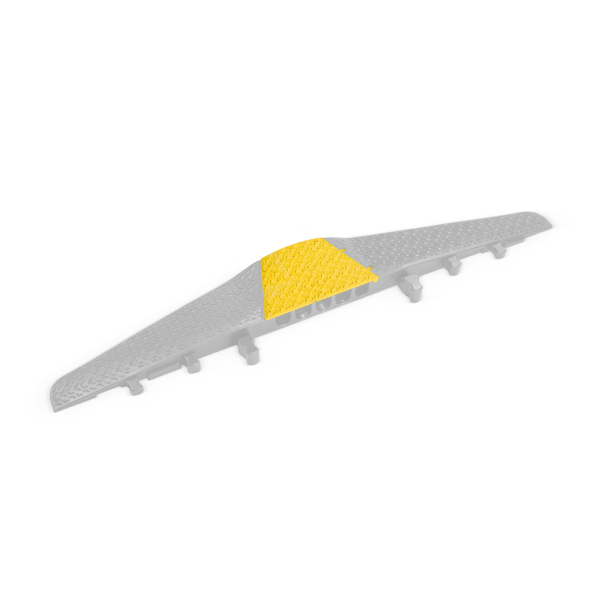 Defender MIDI 5 2D Adapter to Mini female LID | YELLOW - csere lid / cover a 869300 AE 2F végzáró female elemhez, yellow