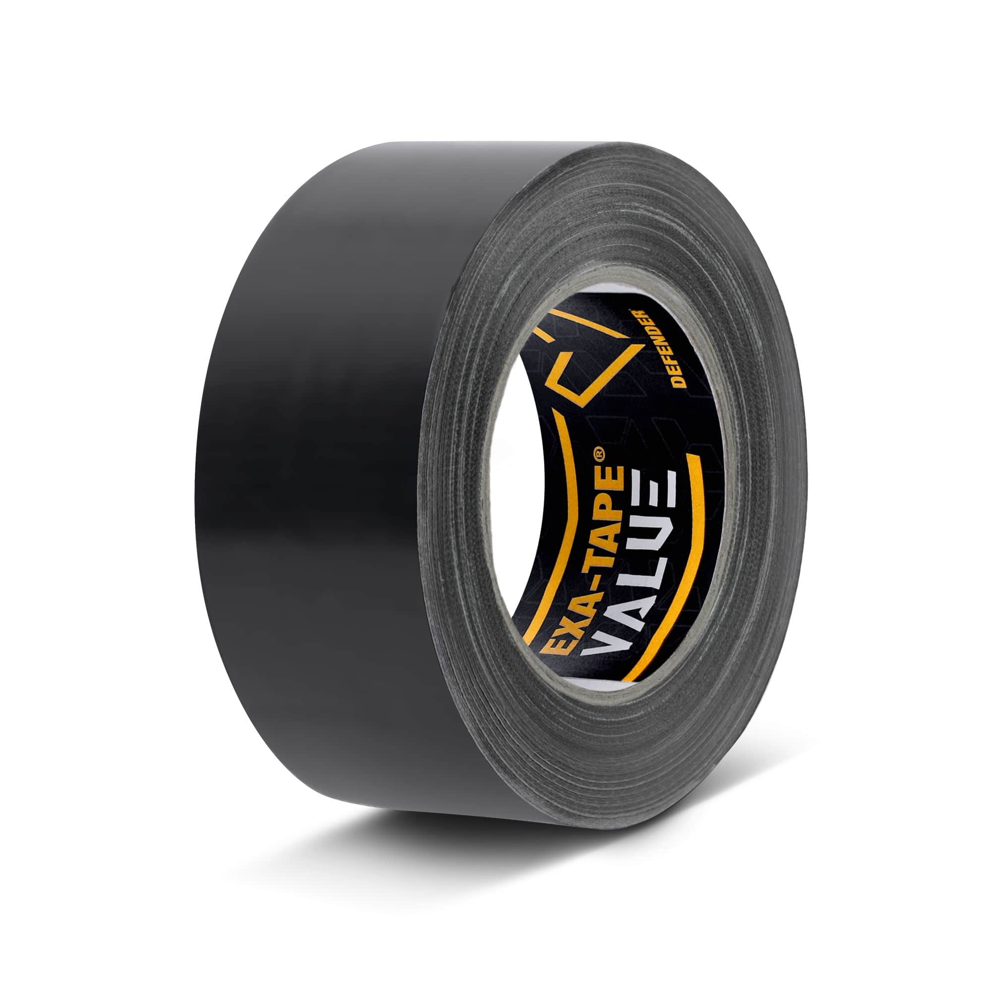 Defender EXA-TAPE-VALUE B 50 D - adhesive tape táncparketthez, PVC, black, 50 mm x 33 m