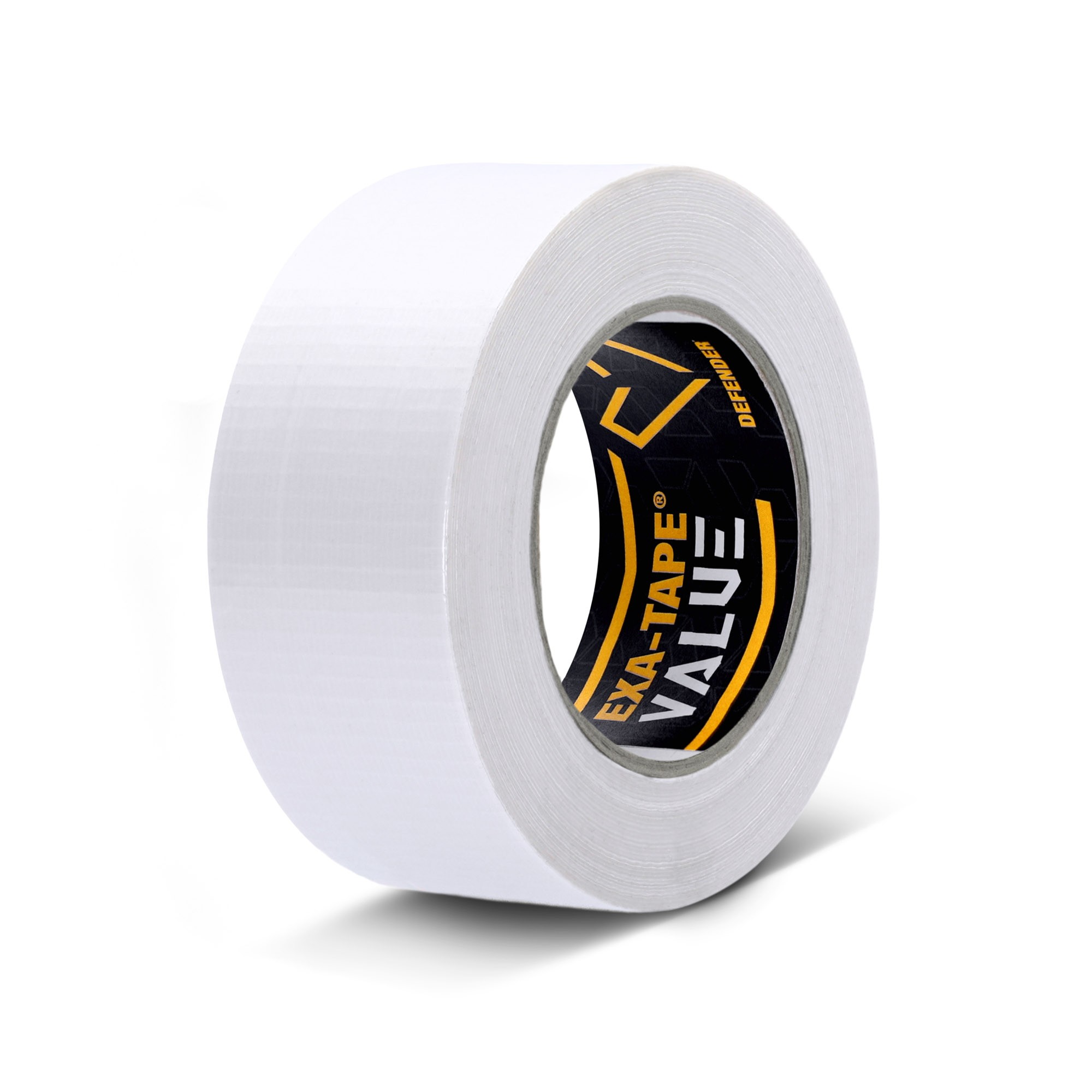 Defender EXA-TAPE-VALUE W 50 - fabric adhesive tape, white, glossy, 50 mm x 5 m