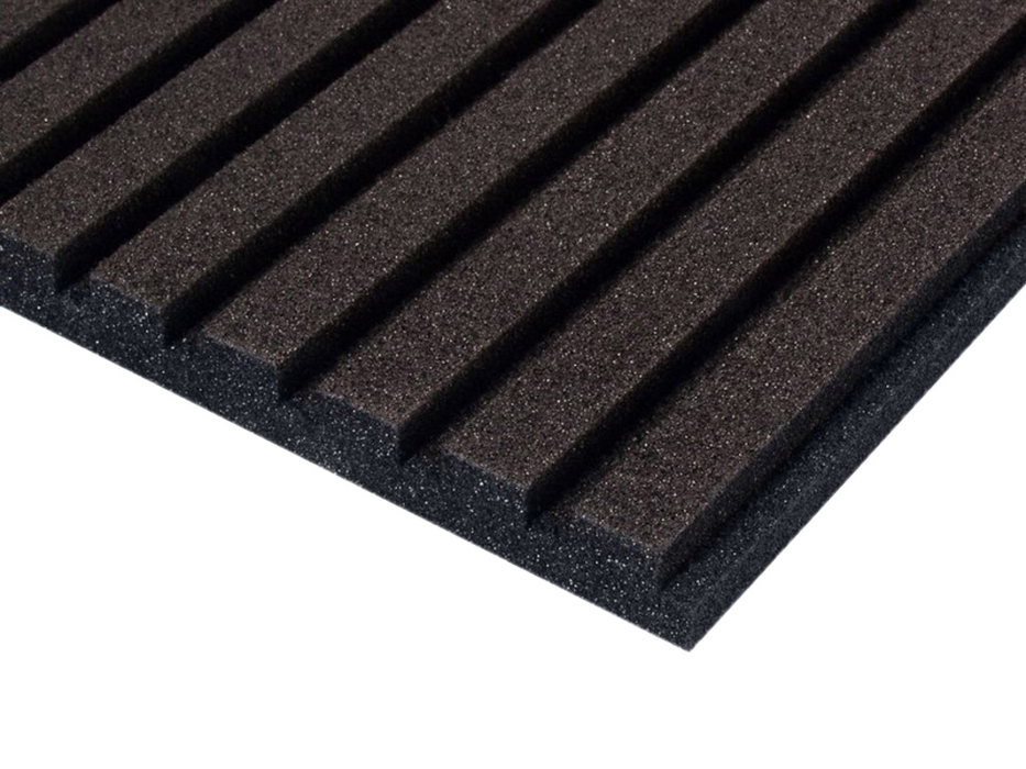 Adam Hall 19610 - Plastazote bordázott rigid foam, dark grey, 10 mm