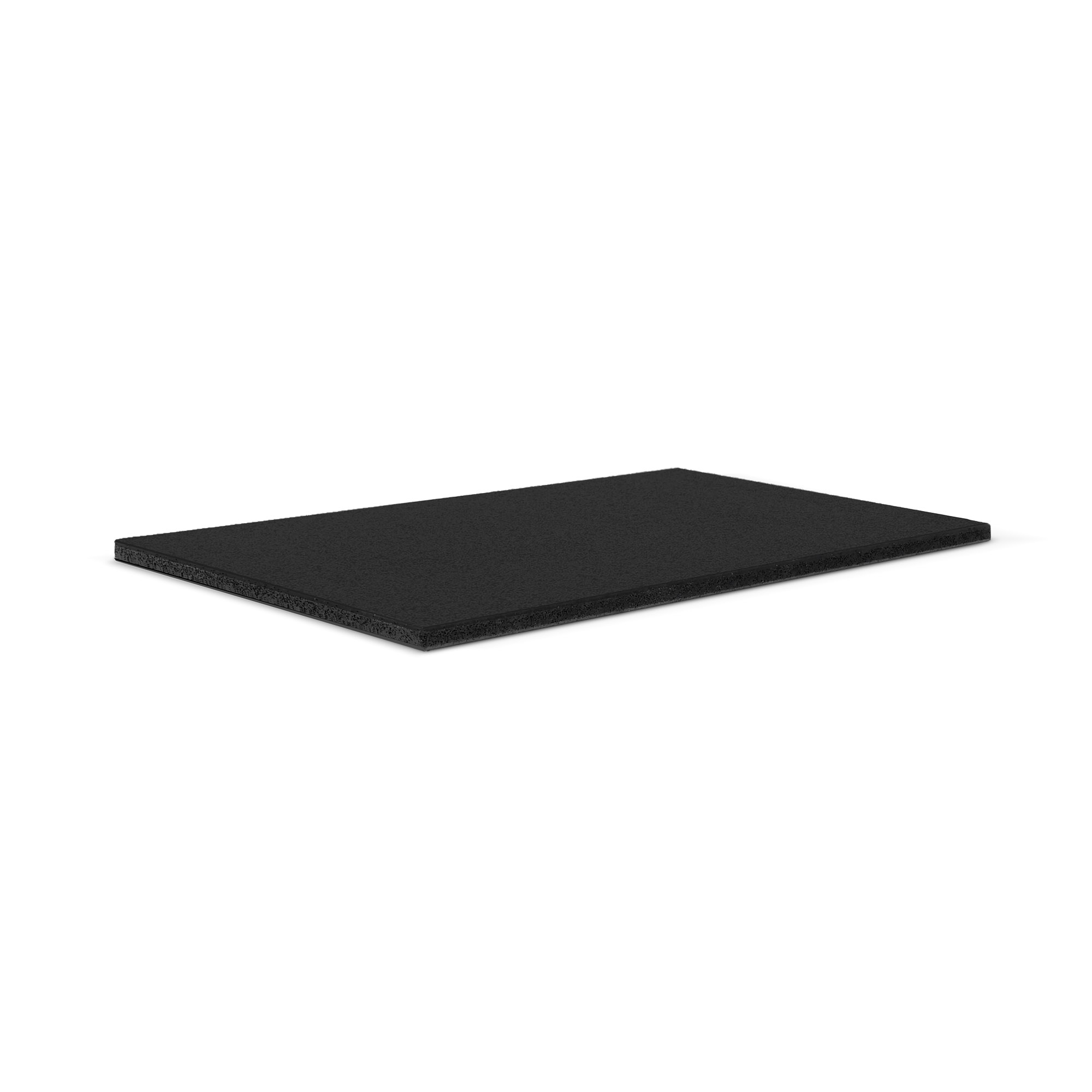 Adam Hall 0568 SCB - SolidCare® PP építőlemez, fekete/fekete mag, 6,6 x 2500 x 1250 mm