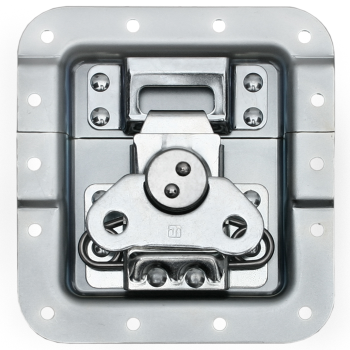 Adam Hall 172531 - butterfly latch V3, medium, 14 mm bass, profilhoz fitting in tray