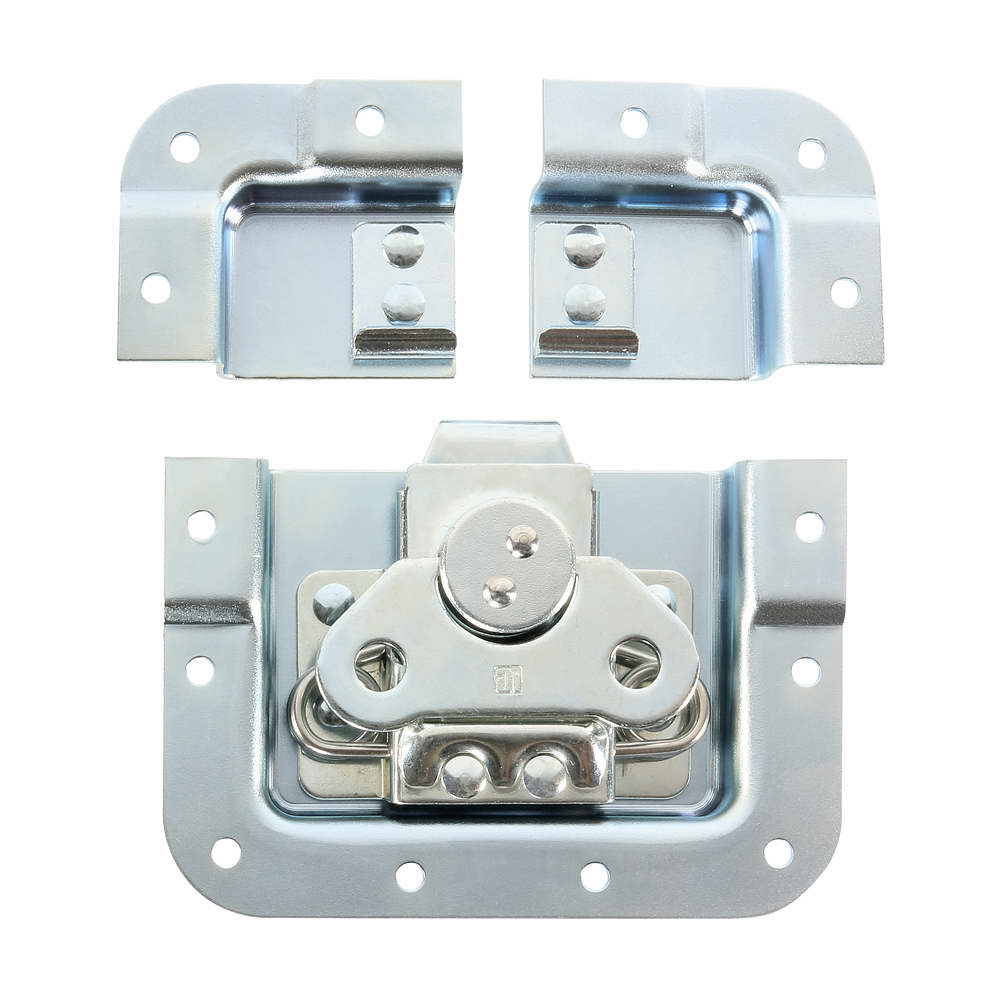 Adam Hall SPLIT-LID - butterfly latch, medium, osztott 14 mm bass profilhoz fitting in tray, release with spring