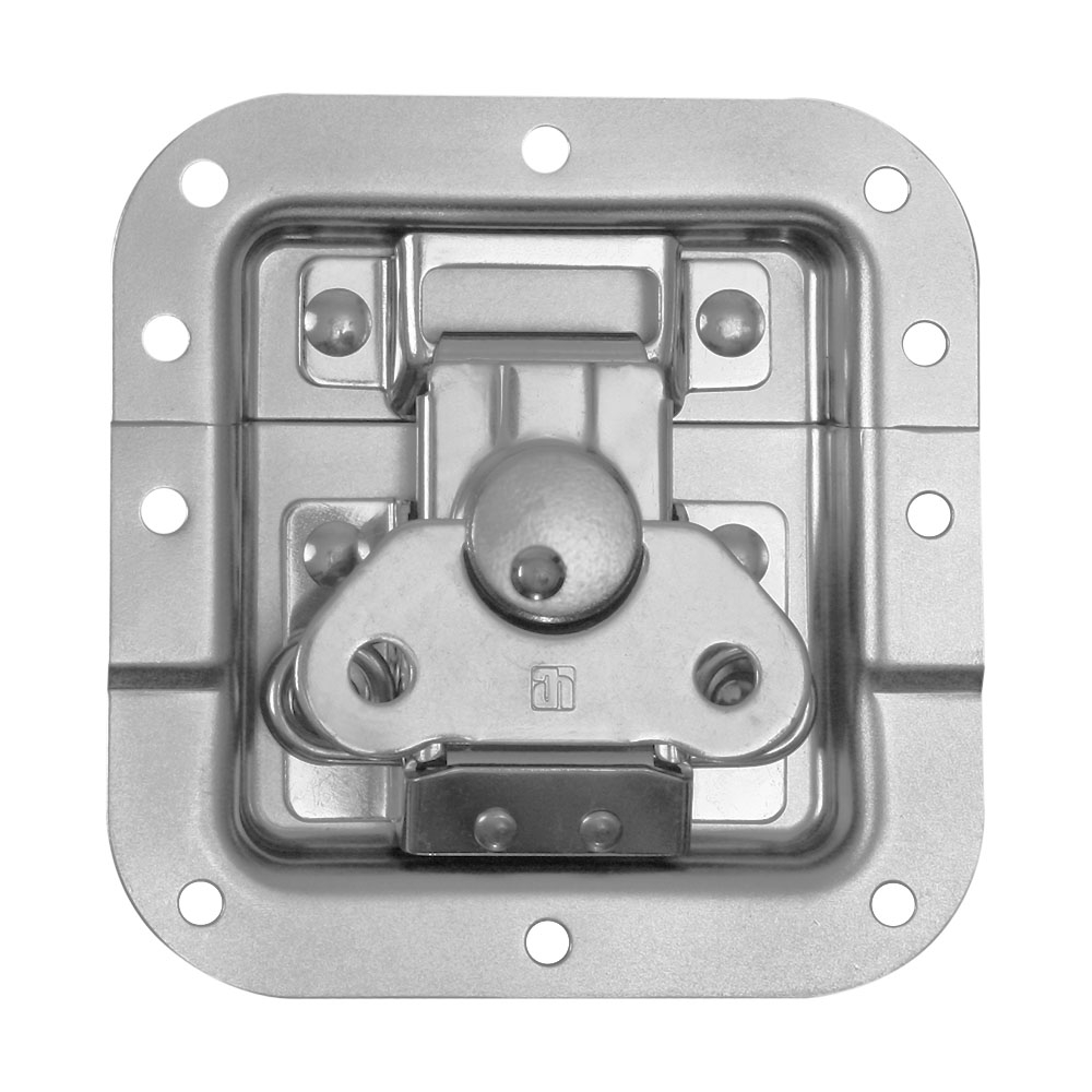 Adam Hall 17283 - butterfly latch V4, medium, 12 mm bass, félig profilhoz fitting in tray