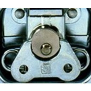 Adam Hall 17370 C - butterfly latch a 17373 zárszerkezete tray without, galvanized