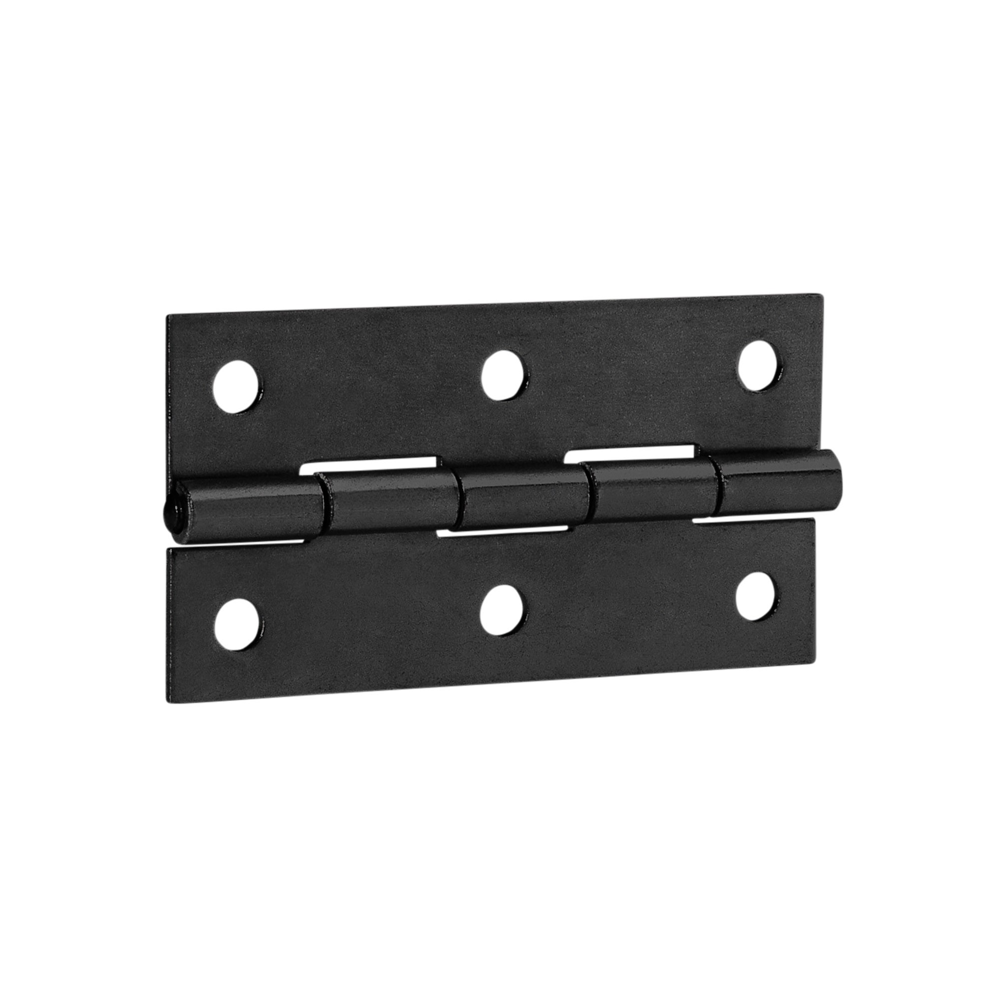 Adam Hall 2602 BLK - zsanér, közepes, horganyzott, fekete