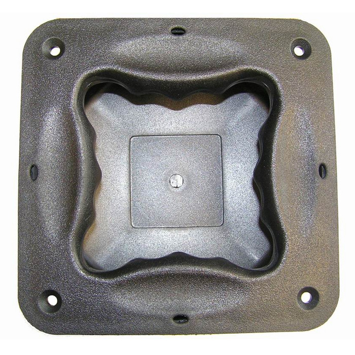 Adam Hall 3403 - speaker handle / ear plastic, black, 4 irányból fogható,154x154x52 mm