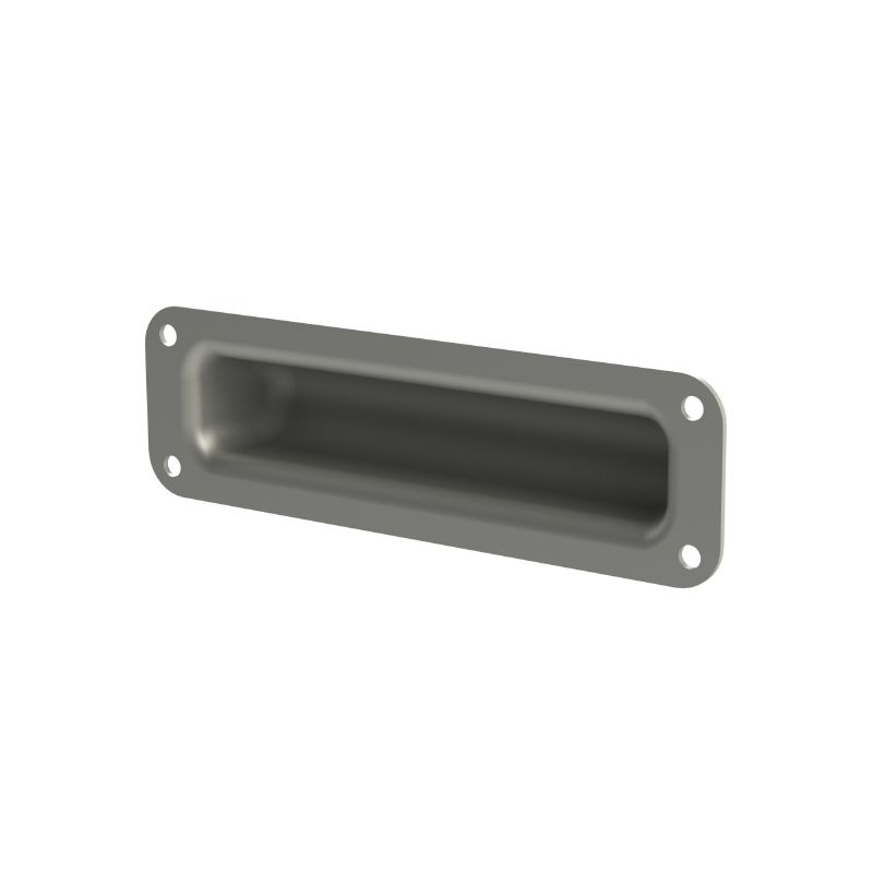 Adam Hall 3411 - speaker- and flight case handle / ear steel, 150x45x25 mm