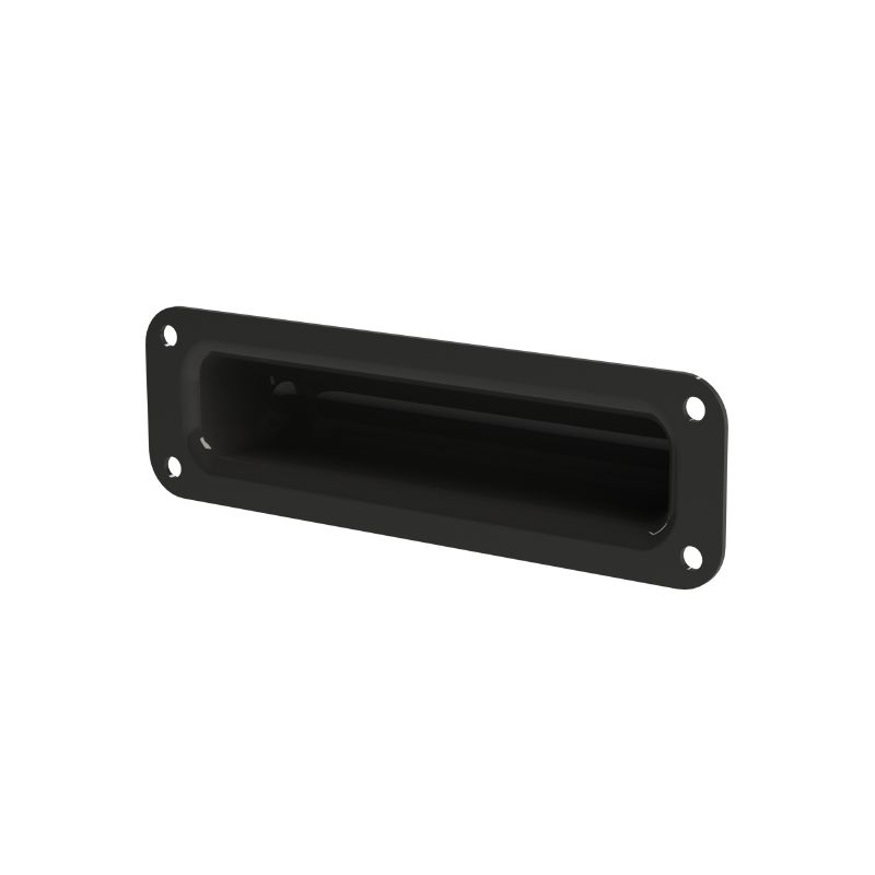 Adam Hall 3411 P - speaker- and flight case handle / ear plastic, 150x45x25 mm