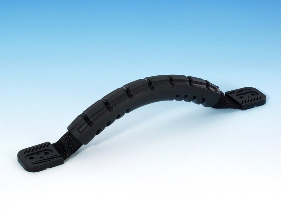 Adam Hall 3429 - case handle black, gumírozott textil, 260x28 mm