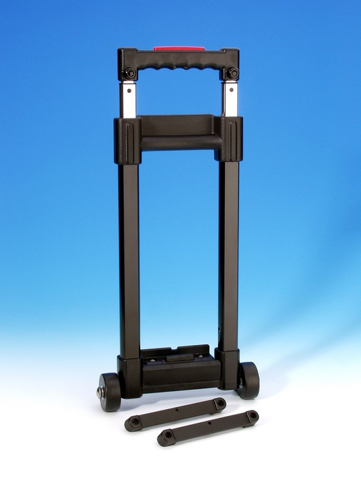 Adam Hall 3472 - húzófül kívülre szerelhető, 2 fokozatú, 420 - 960 mm, 50 mm-es kerekekkel