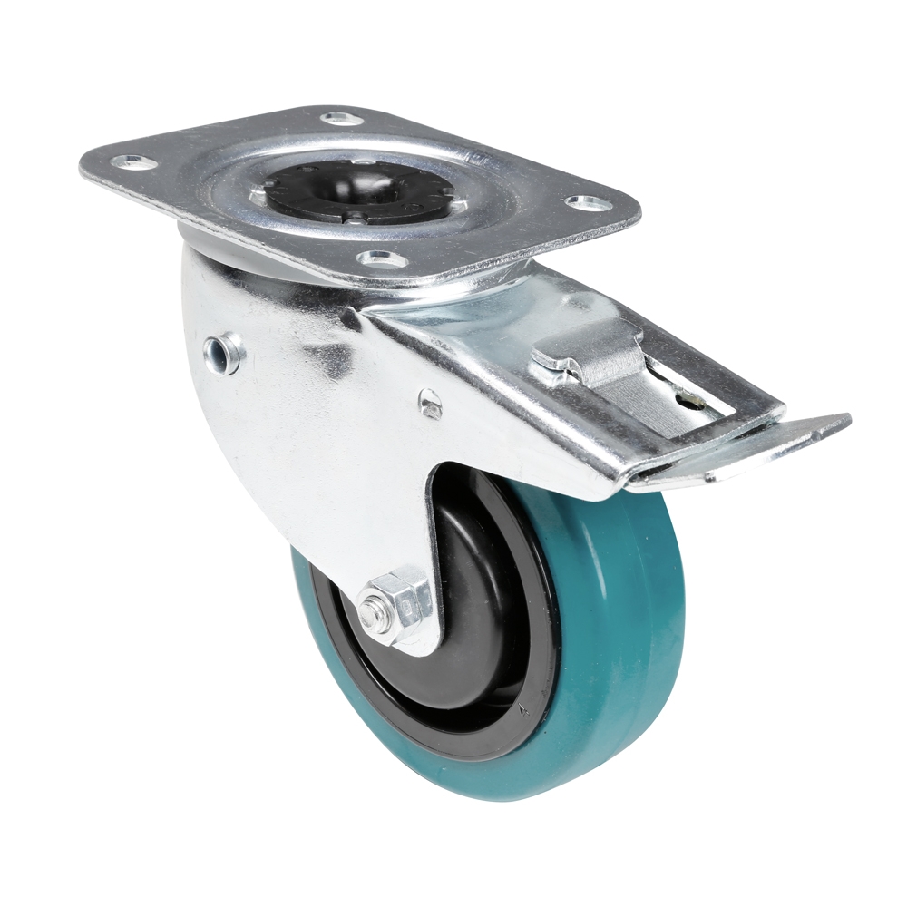 Adam Hall 37038 - lockable castor Tente, diameter 100 mm, 525 kg/4 castor