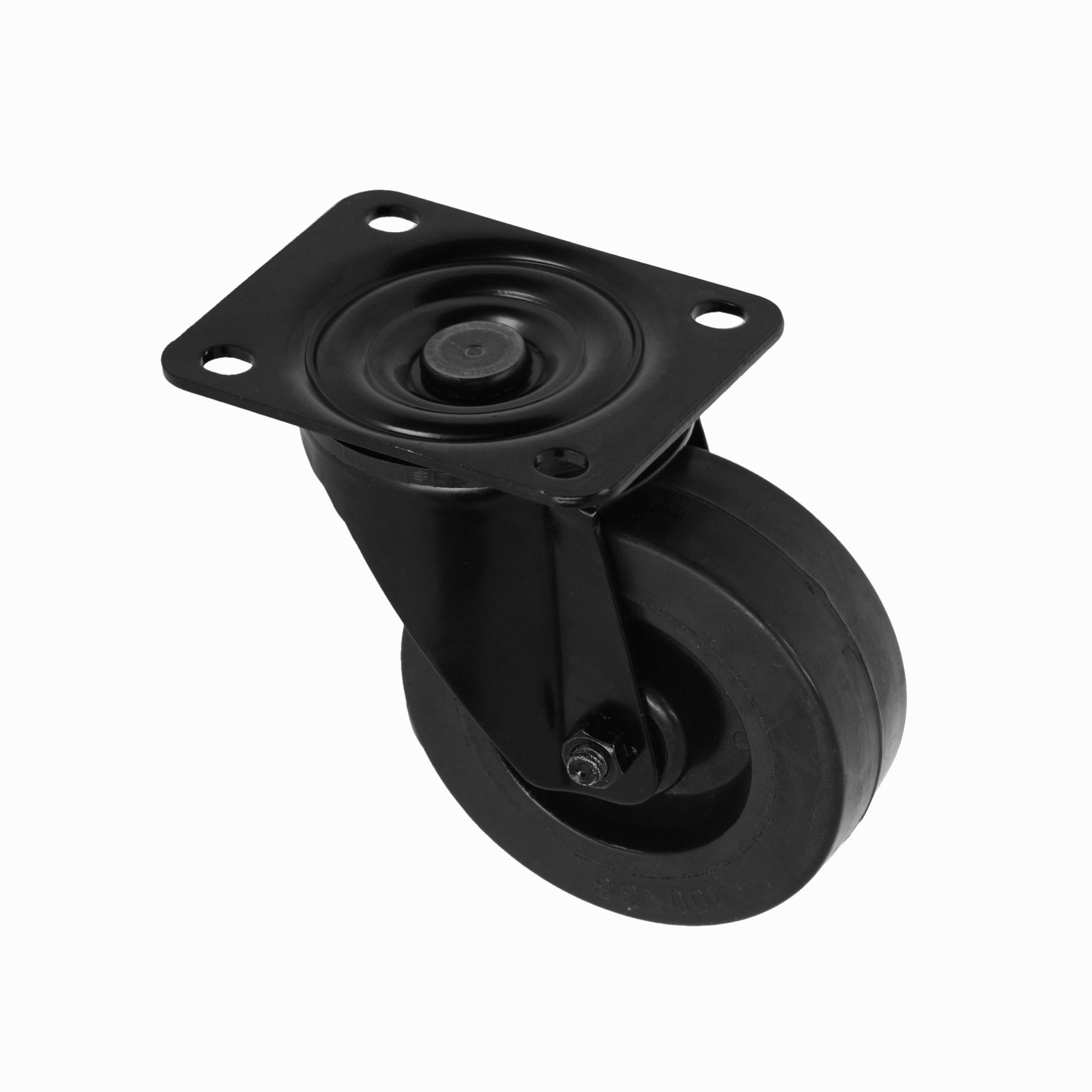 Adam Hall 372151 BLK - castor, black, diameter 100 mm, 450 kg/4 castor
