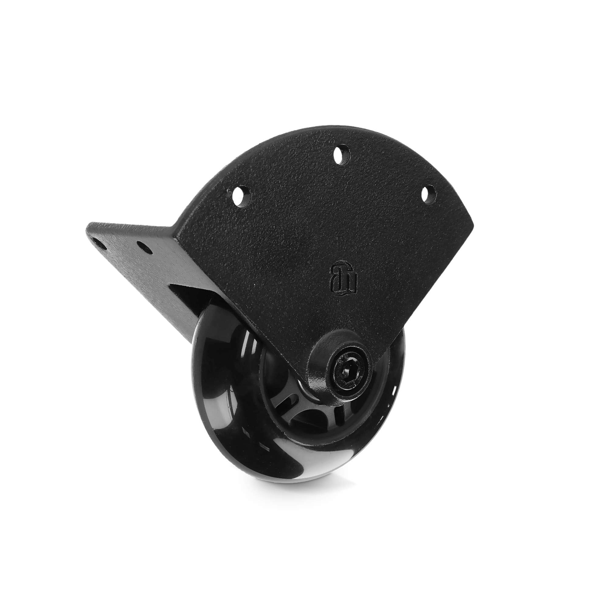 Adam Hall 37450 S BLK - kerék, sarokba süllyeszthető, átmérő 75 mm, 110 kg/2 kerék, fekete