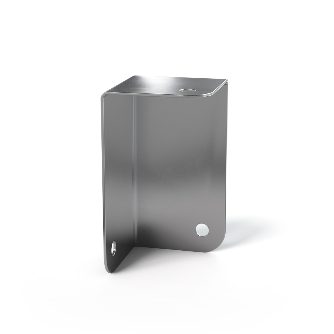 Adam Hall 4003 - corner protector sima, integrated L-sarokkal, galvanized, 1x37x37x68 mm