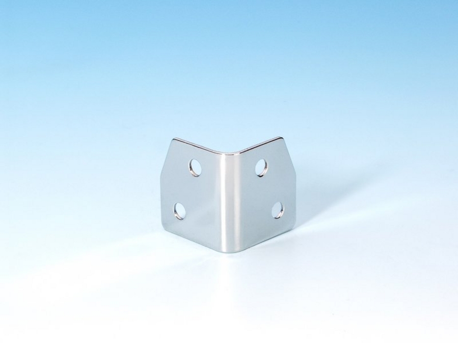 Adam Hall 4046 - brace chrome-plated, 25x25x27 mm
