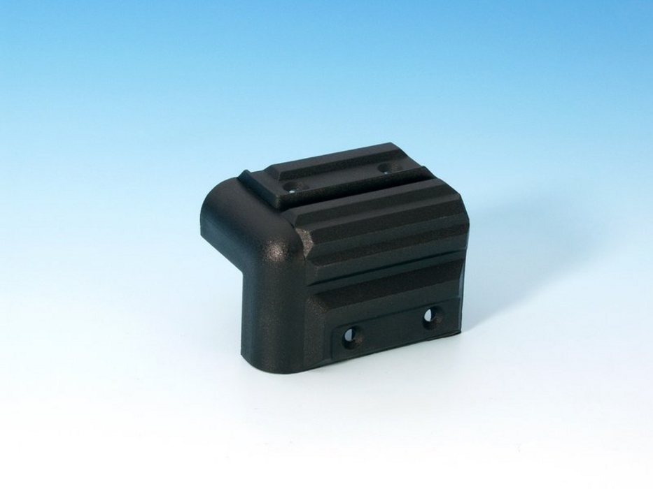 Adam Hall 4072 - corner protector plastic, egymásra mountable, 52x41 mm, internal sugár 6 mm