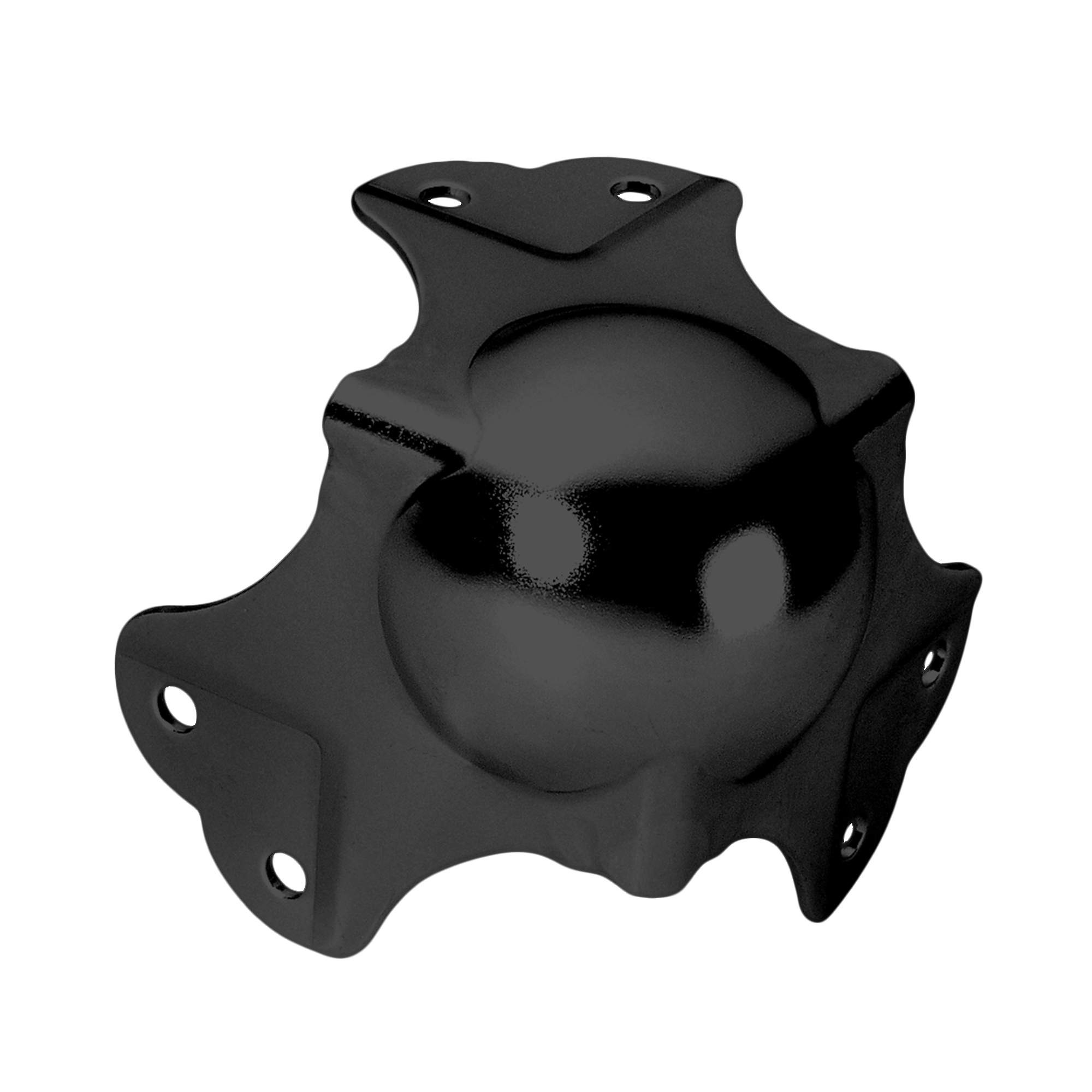 Adam Hall 41046 BLK - corner protector ball-bearing, black, profilozott, 1,5x65x65 mm