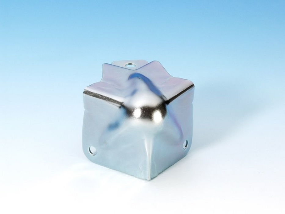 Adam Hall 41182 - corner protector ball-bearing, galvanized, integrated with corner brace, profilozott, 1,2x41x51 mm