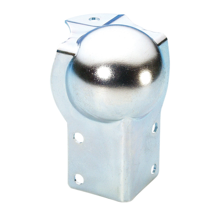 Adam Hall 41202 - corner protector ball-bearing, galvanized, integrated with corner brace, profilozott, 1,5x51x68 mm