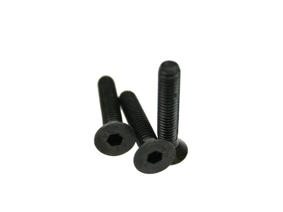 Adam Hall 5421 BLK - rack screw M6x30, recessed / flush-mount fejű, imbusz, black