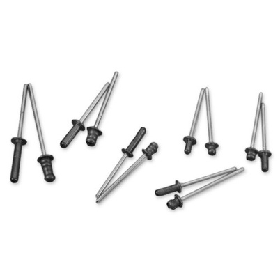 Adam Hall 55914817 BLK - Multigrip popszegecs peremesen zömülő, 4,8x16,5 mm, black