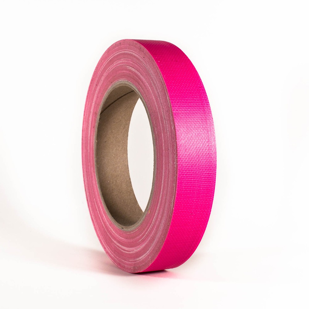 Adam Hall 58064 NPIN - Gaffa adhesive tape, 19 mm x 25 m, neonrózsaszín