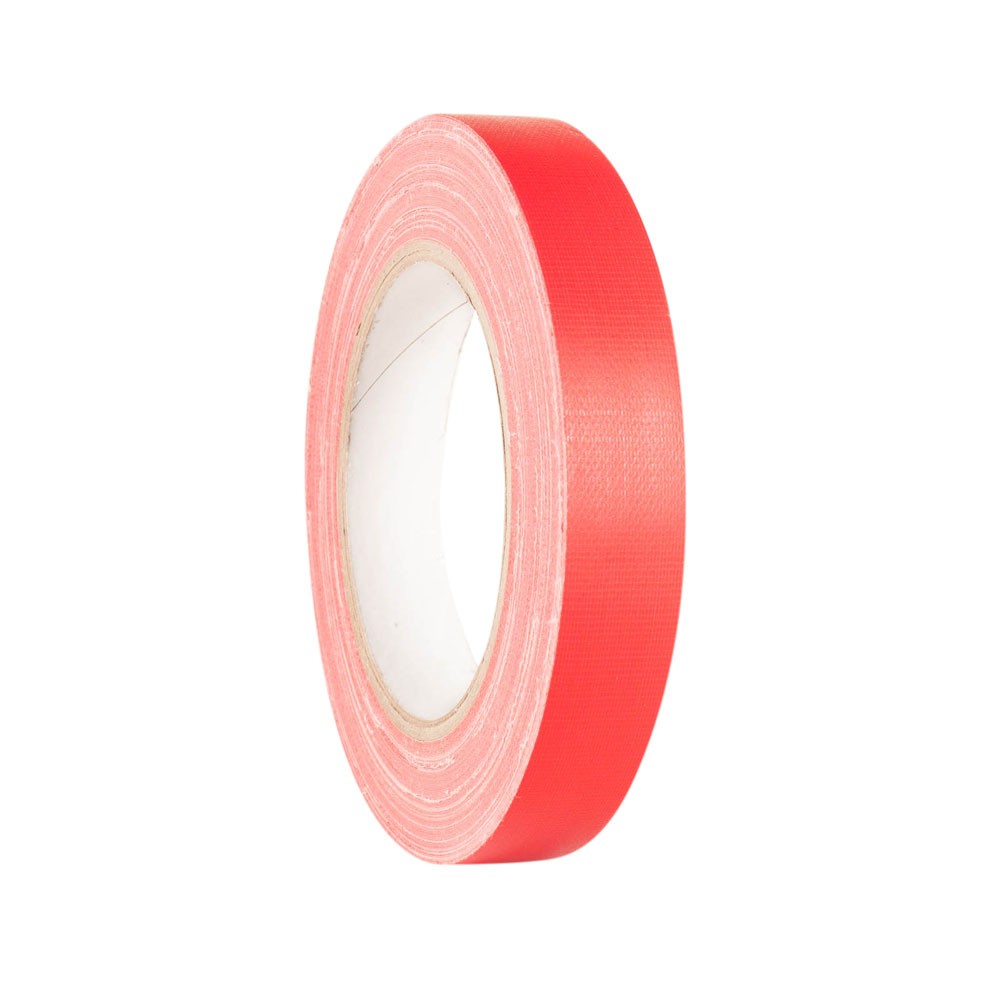 Adam Hall 58064 RED - Gaffa adhesive tape, 19 mm x 25 m, red