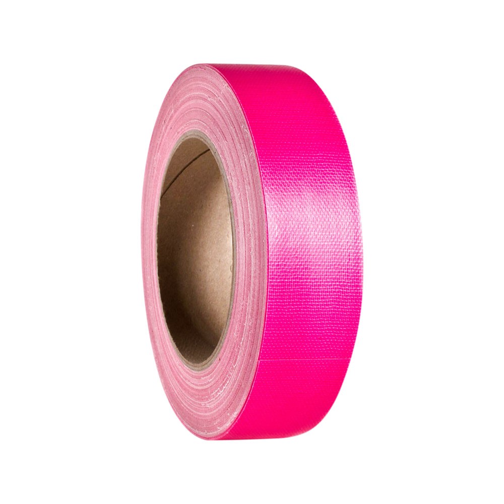 Adam Hall 58065 NPIN - Gaffa adhesive tape, 38 mm x 25 m, neonrózsaszín