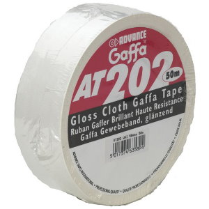 Adam Hall 5807 W - Gaffa ragasztószalag AT-200 szuper erős fehér, 50 mm x 50 m