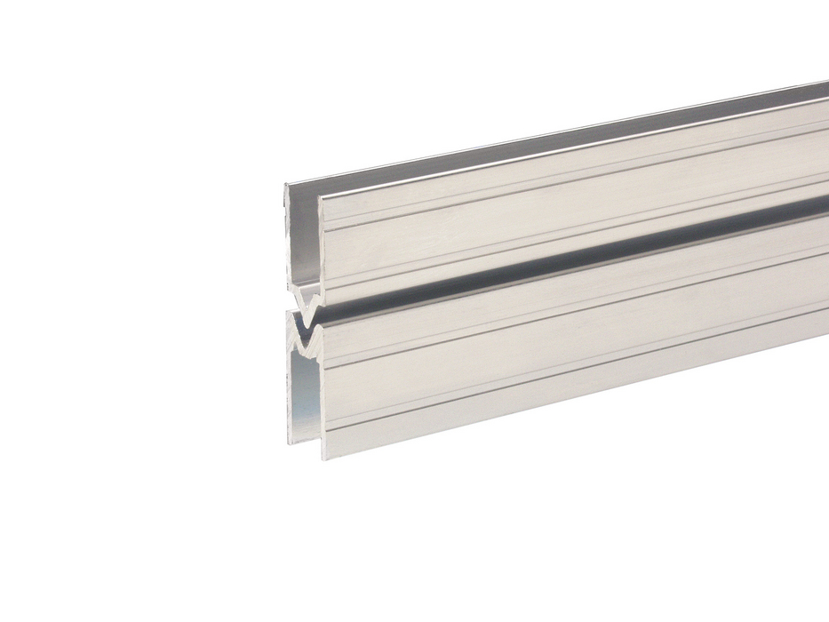 Adam Hall 6144 F - closure profile felső element / cell 9,6 mm vastag anyaghoz, 21/27x1,5 mm