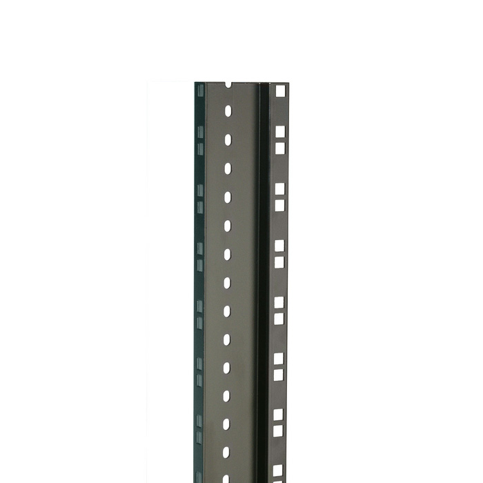 Adam Hall 61552 BLK - rack sín, 45U dupla, kalitkás, 1 sűrűségű, acél