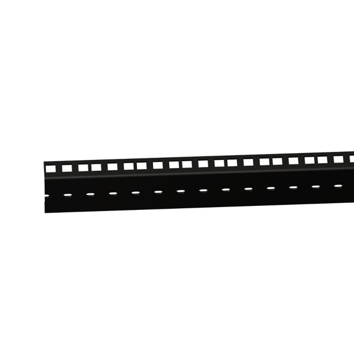 Adam Hall 61555 BLK - rack rail, 45U dual, cage, 1/2U density, steel