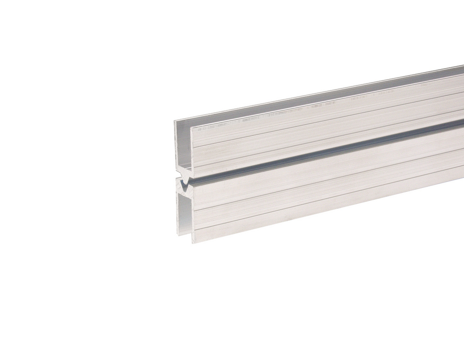 Adam Hall 6206 F - closure profile felső, 10 mm anyaghoz, 24/20x1,5 mm