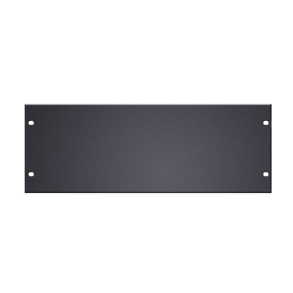 Adam Hall 87224 STL - 19"-os vas előlap, 4 U, fekete