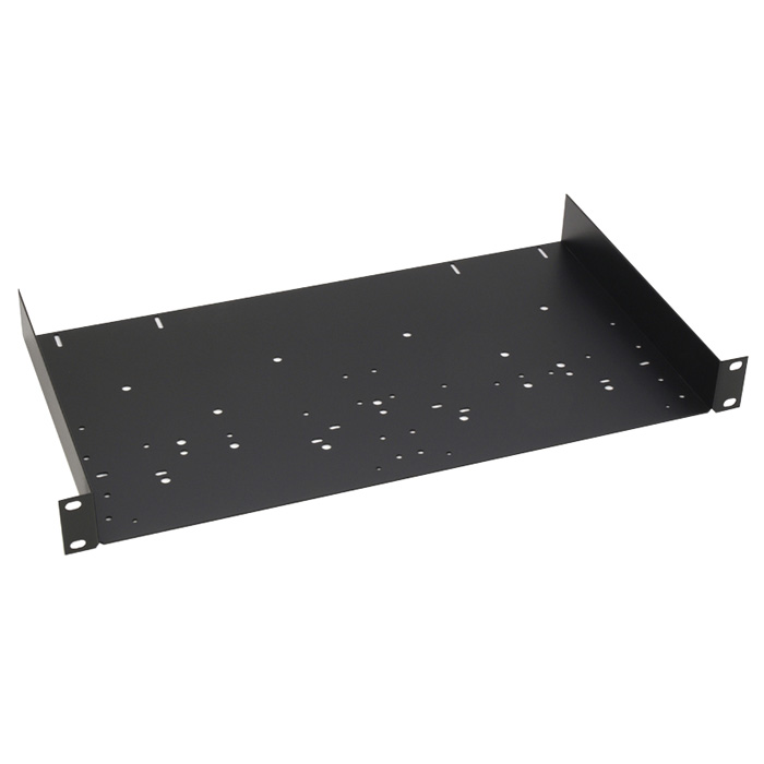 Adam Hall 8754 - 19" rack tray 1 U/250 mm, device mounting furatokkal, black