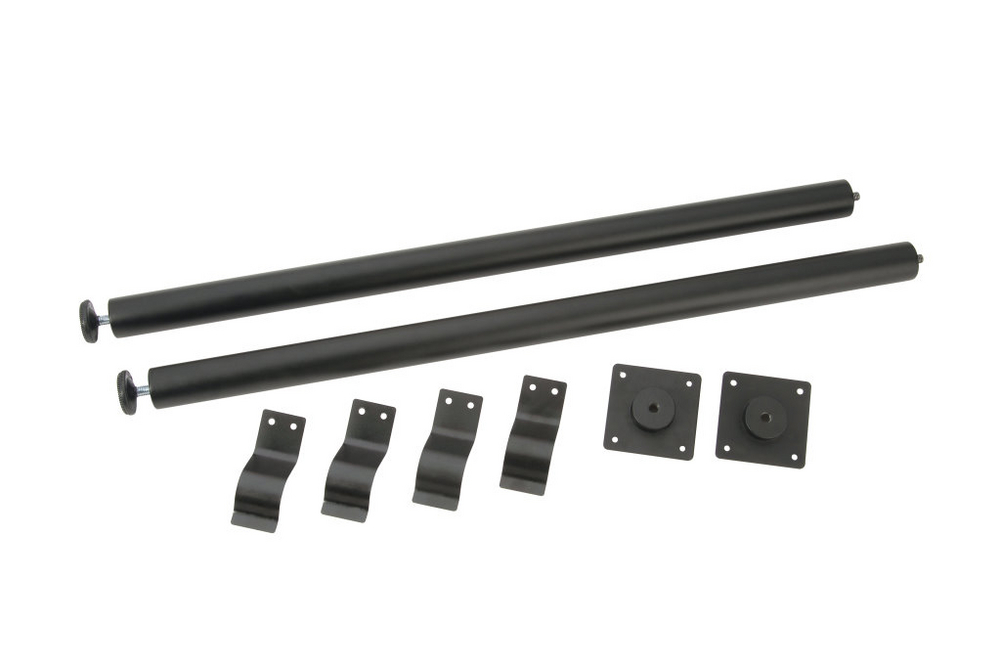 Adam Hall 87990 - asztalláb kit (2 pcs), mounting szerlvényekkel, 30x750-780 mm