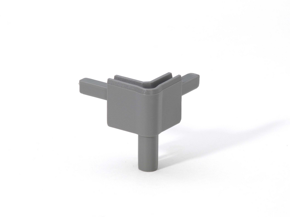 Adam Hall Q 4502 FMG - EasyCase corner protector female, a Q6502F profilhoz, középszürke