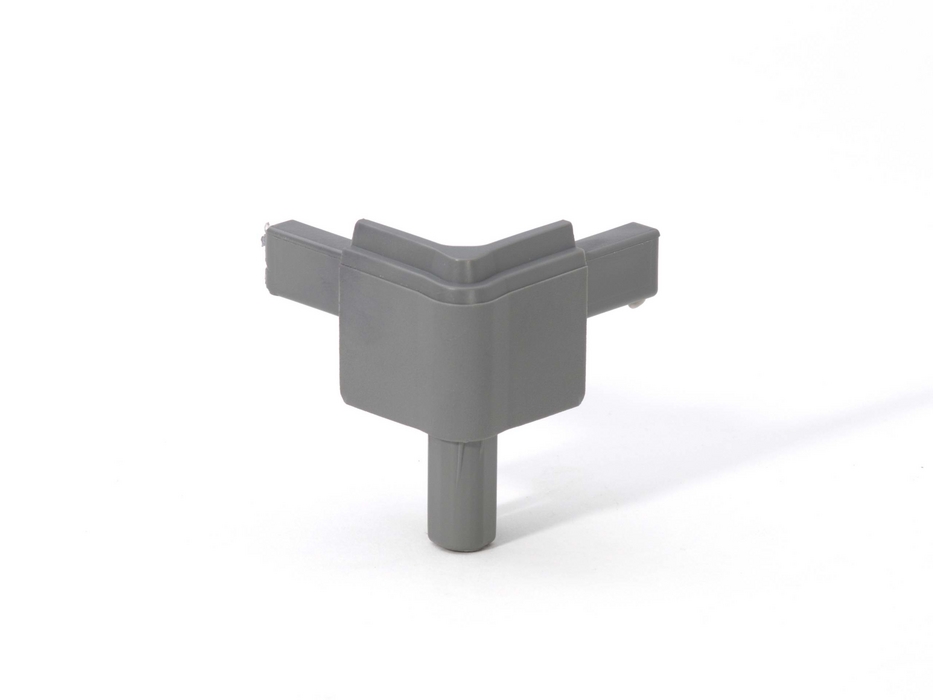Adam Hall Q 4502 MMG - EasyCase corner protector male, a Q6502M profilhoz, középszürke