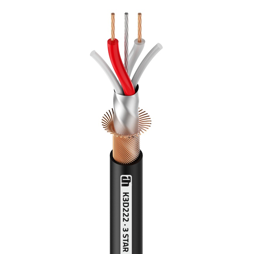Adam Hall Cables 3 STAR DMX 222 - DMX, AES/EBU cable | 2x0,22 mm² AWG24 | 100 m