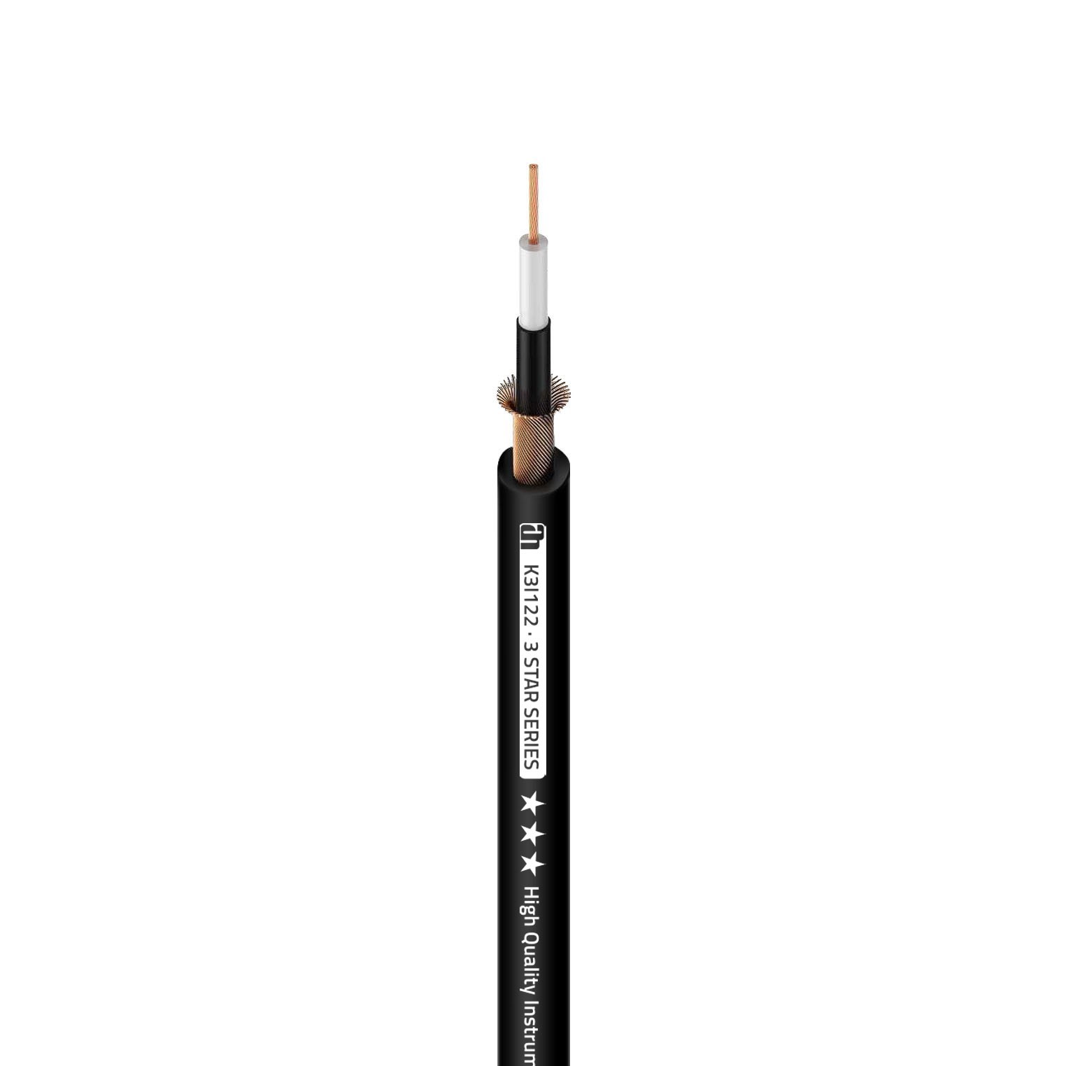 Adam Hall Cables 3 STAR INSTRUMENT 122 - guitar - instrument cable | 0,22 mm2 AWG24 | 100 m