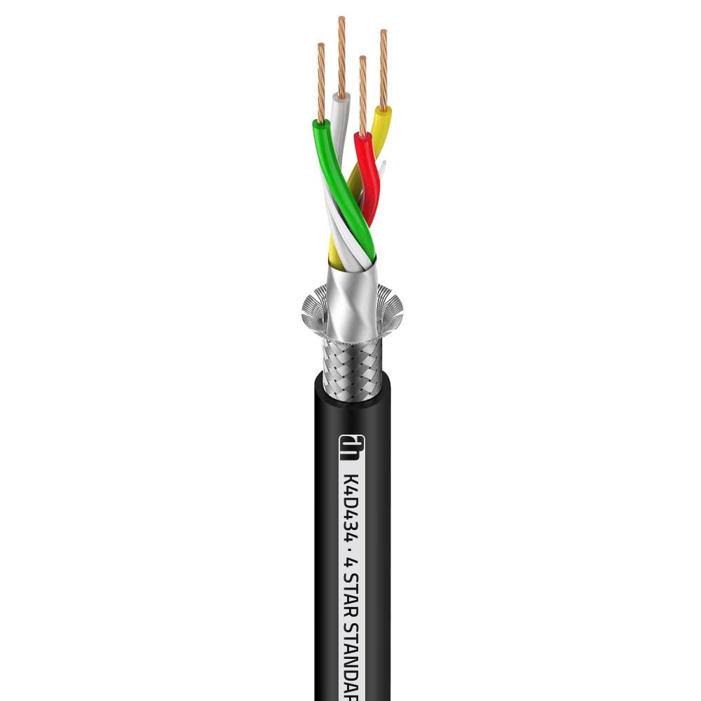 Adam Hall Cables 4 STAR DMX 434 - DMX, AES/EBU cable | 4x0,34 mm² AWG22 | 100 m