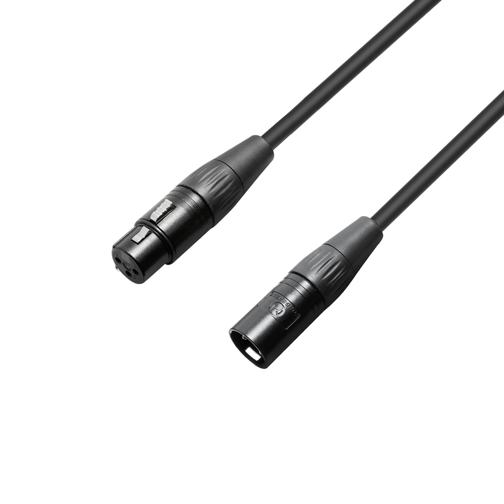 Adam Hall Cables 4 STAR MMF 0250 KRYSTAL - microphone cable | OCC copper cable Yongsheng XLR | 2,5 m
