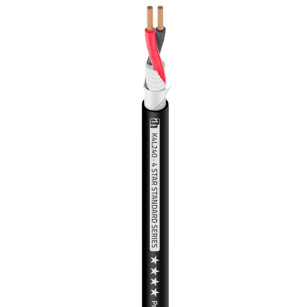 Adam Hall Cables 4 STAR SPEAKER 240 - speaker cable | 4,0 mm2 AWG11 | 100 m