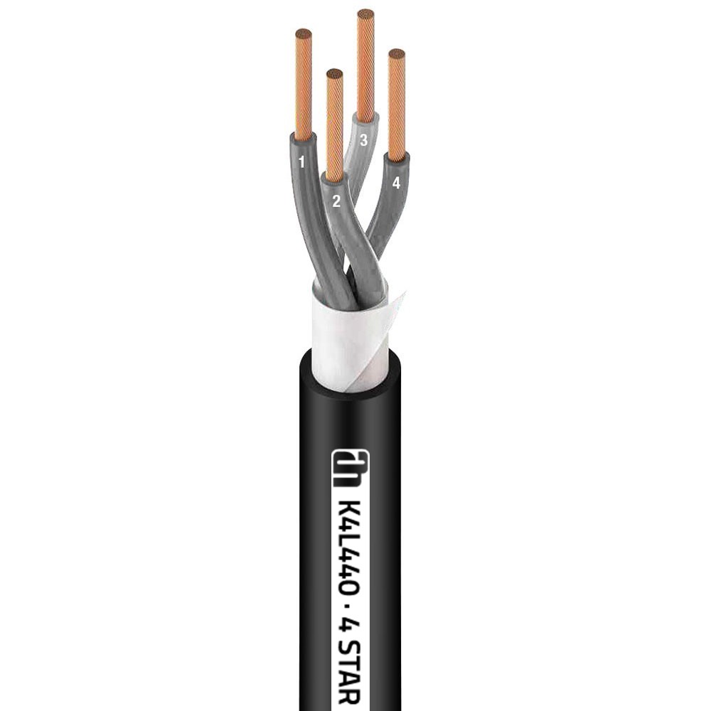 Adam Hall Cables 4 STAR SPEAKER 440 - speaker cable | 4x4,0 mm² AWG11 | 100 m