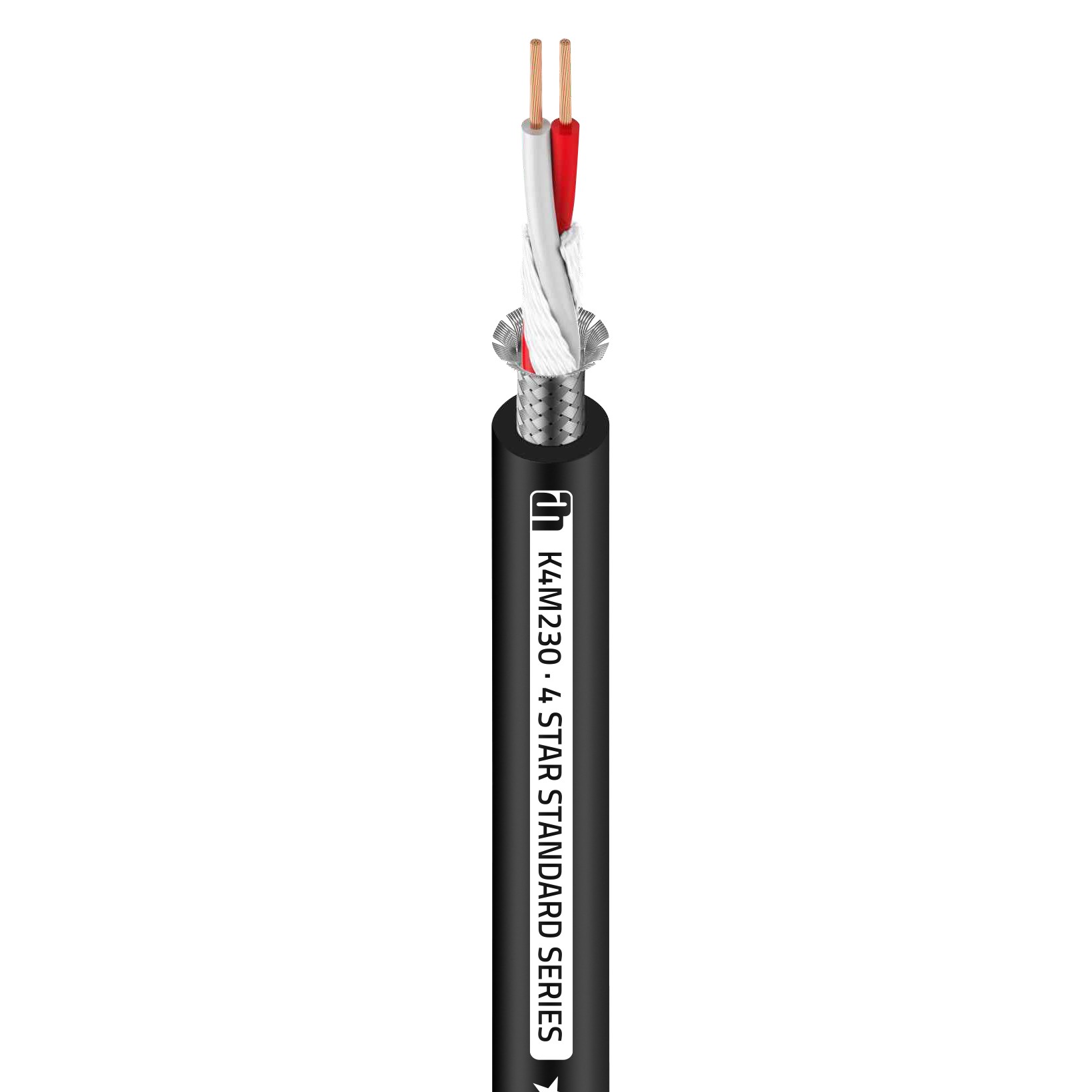 Adam Hall Cables 4 STAR MICROPHONE 230 - mikrofonkábel | 0,30 mm2 AWG22 | 100 m