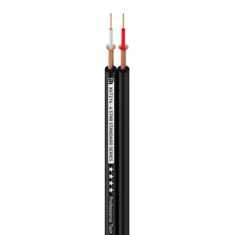 Adam Hall Cables 4 STAR TWIN 214 - Twin kábel | 0,14 mm2 AWG26 | 100 m